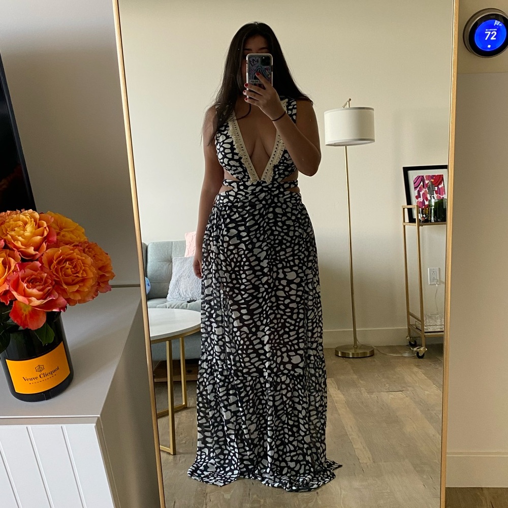 *24 HOUR SALE* Time Off In Tulum Printed Maxi Dress - Picture 6 of 9